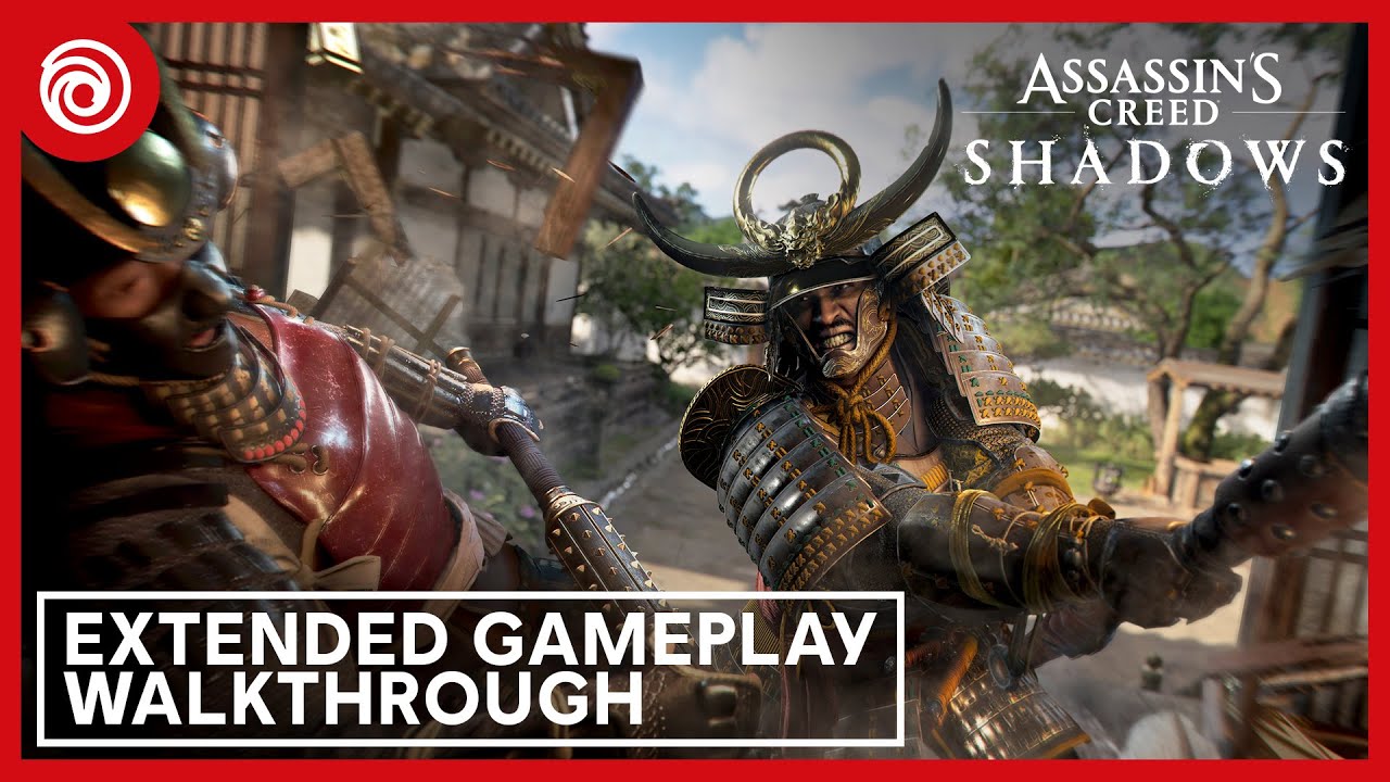 Assassin's Creed Shadows: Extended Gameplay Walkthrough | Ubisoft Forward - YouTube